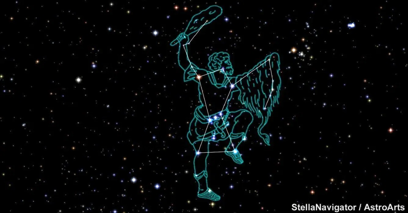 題名　オリオン座 星座夜話 21/88 オリオン座】｜ほーんら