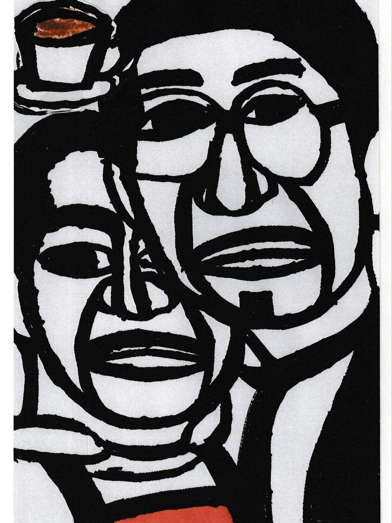 味ある似顔絵｜珈琲CoCom ふなどん