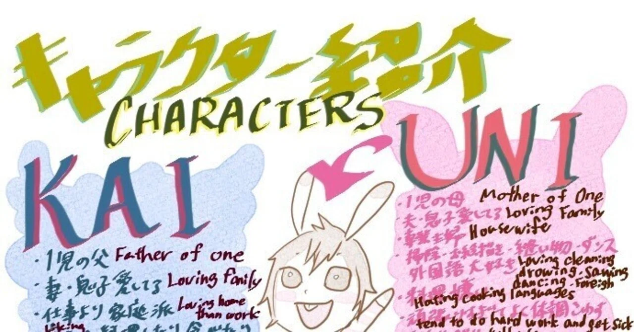 Characters: キャラクター紹介｜Yuriki：生活にほっこりを漫画で届けたい！