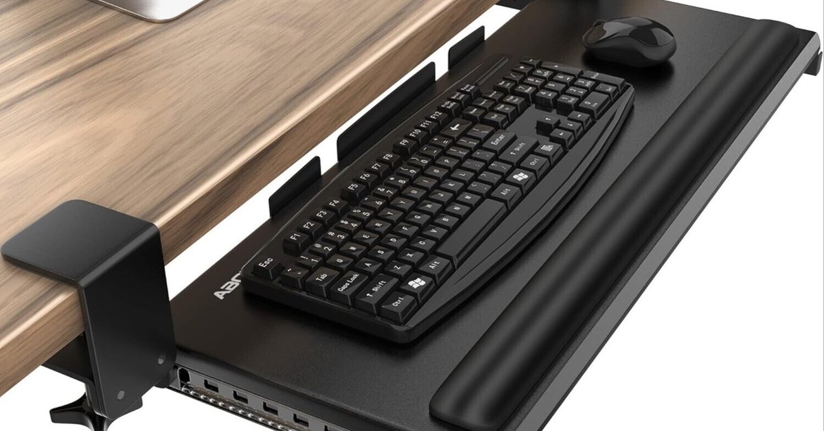 AboveTEK 大型キーボードスライダー」レビュー:快適な作業環境 AboveTEK 大型キーボードスライダー」レビュー:快適な作業環境