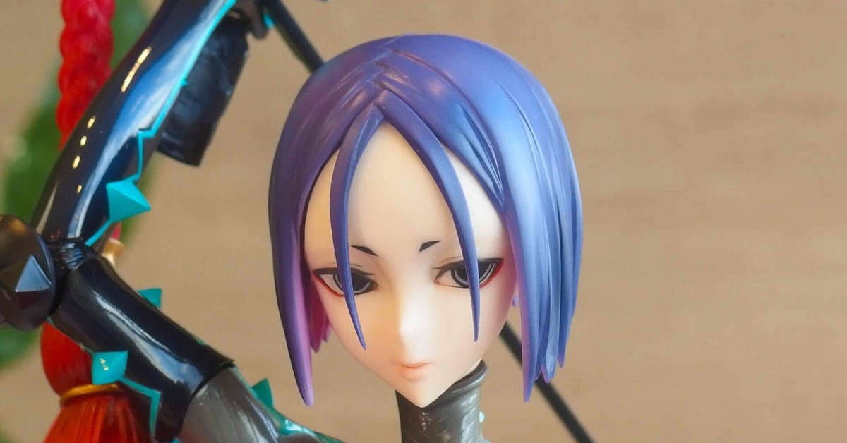 丑午前　ガレージキット 丑御前 ガレージキット 【原型：剛本堂】 完成 - MIYUTOのぷらも道