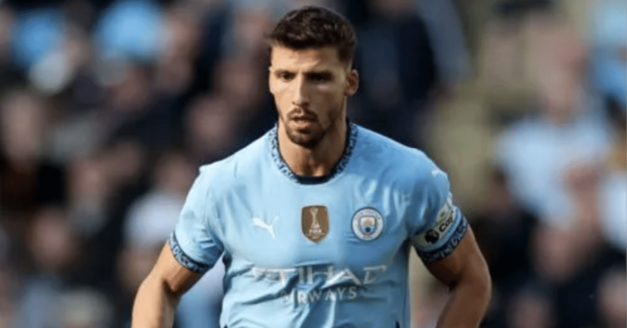 マンチェスターシティのルベン・ディアスが3~4週間離脱…最終ライン