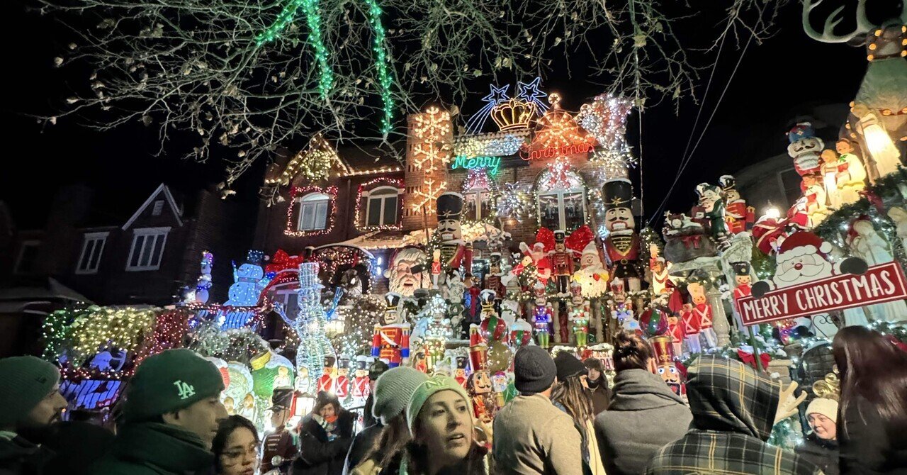 ニューヨークで毎日困ってます】特盛イルミネーション通り