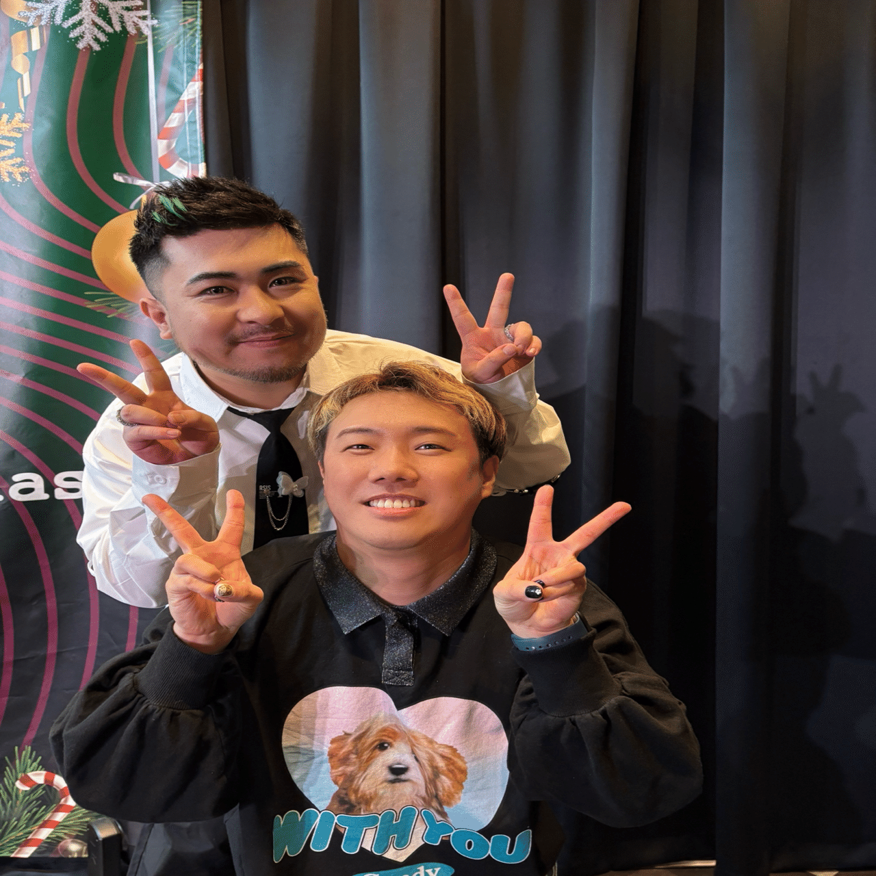 熊吉 熊猫堂Xmas Live Tour in Japan2024 レポ03-Cheki🩷💚🧡🩵-｜ゆう🐼