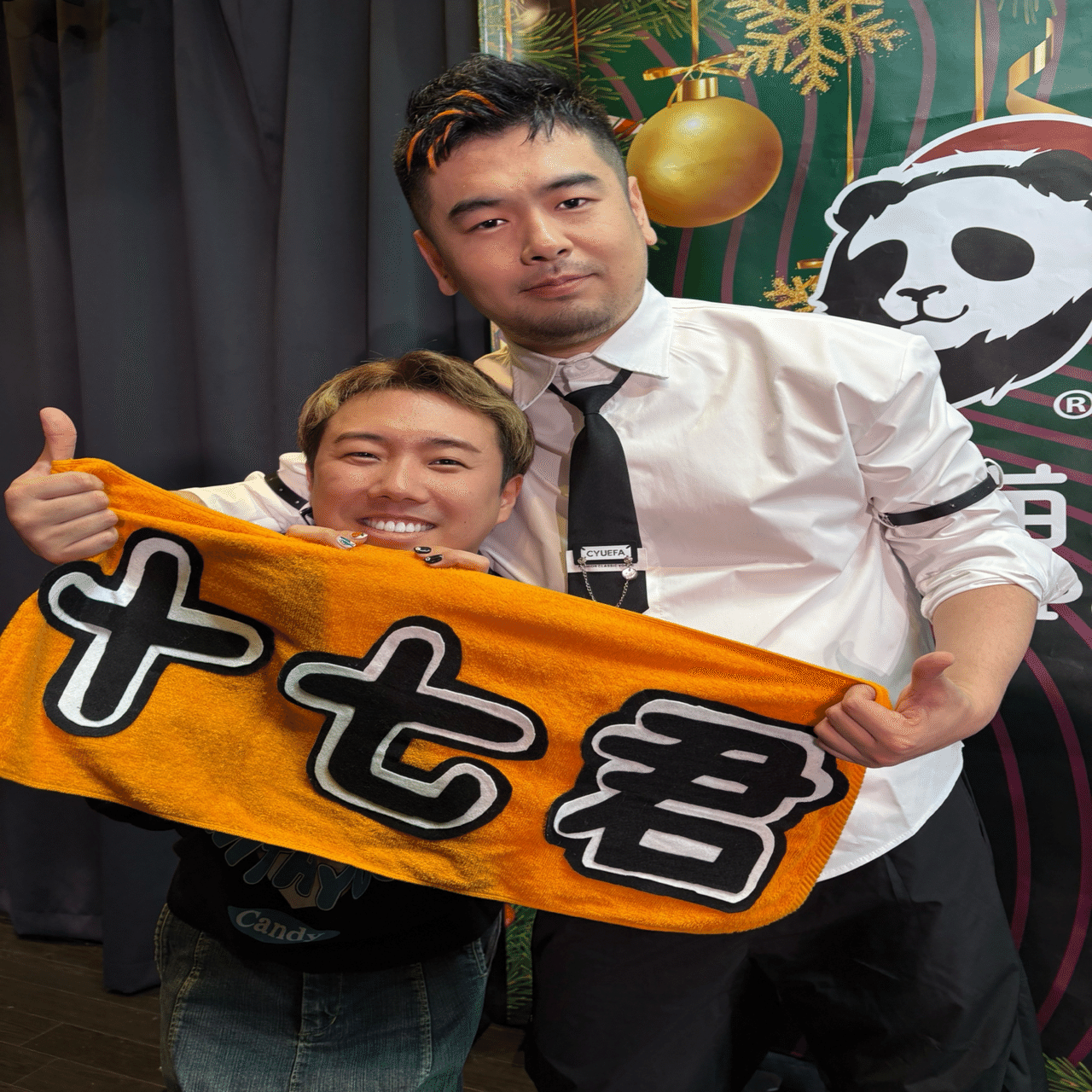 熊猫堂Xmas Live Tour in Japan2024 レポ03-Cheki🩷💚🧡🩵-｜ゆう🐼