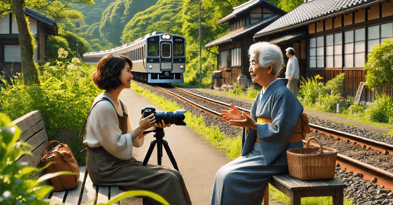 出会った元気なおばあちゃん｜10works