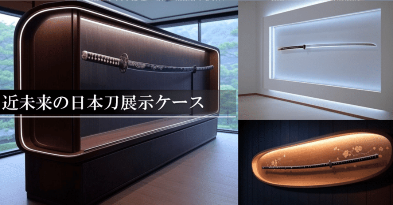 近未来の日本刀展示ケース｜刀箱師の日本刀ブログ 中村圭佑