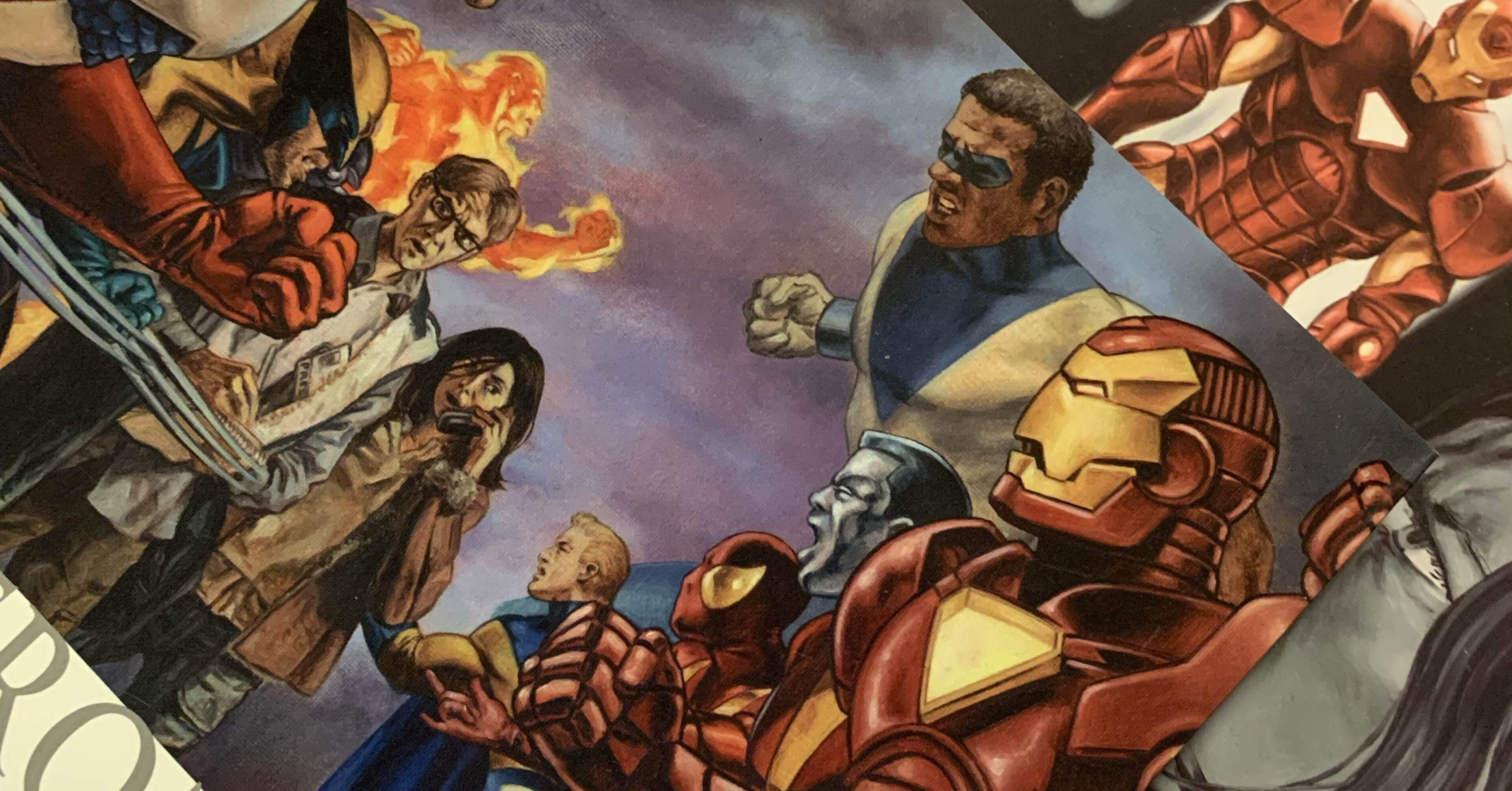 フロントライン:シビル・ウォー BOOK1 アメコミ感想】フロントライン:シビル・ウォーを読んだ【ネタバレあり