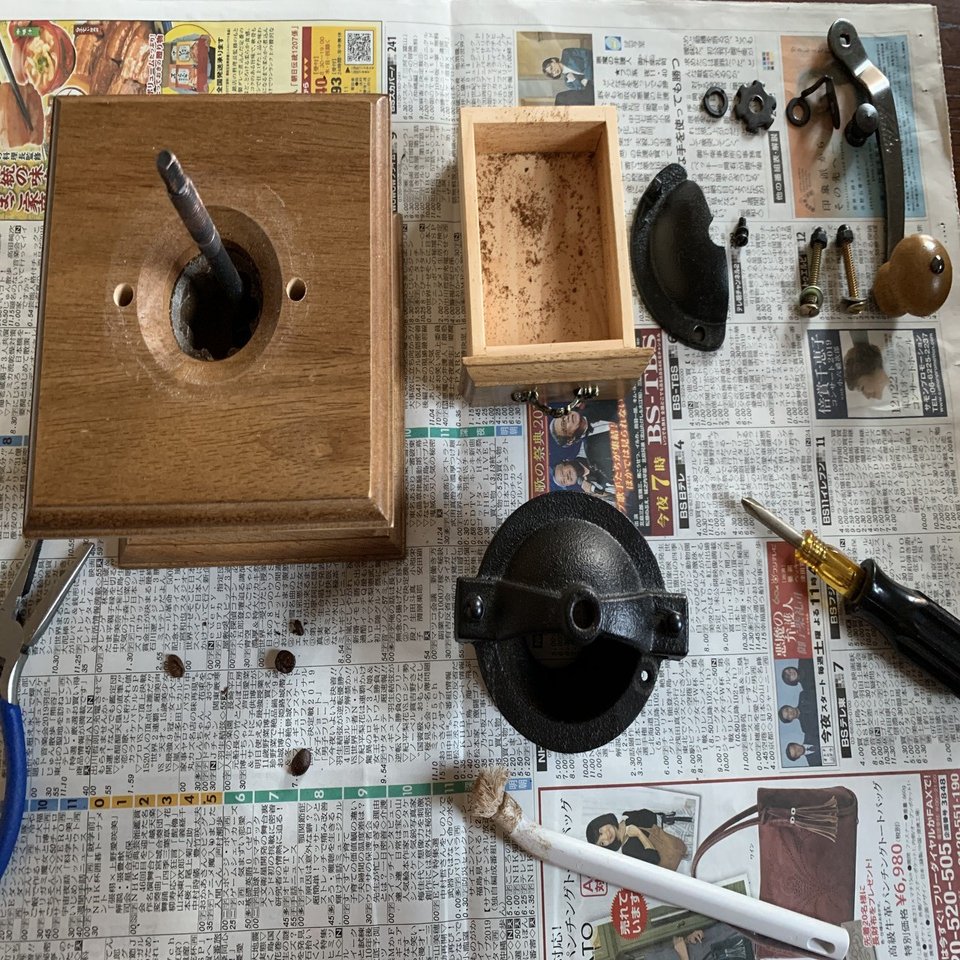 カリタのクラシックミルを分解して掃除をしました。｜rptz3