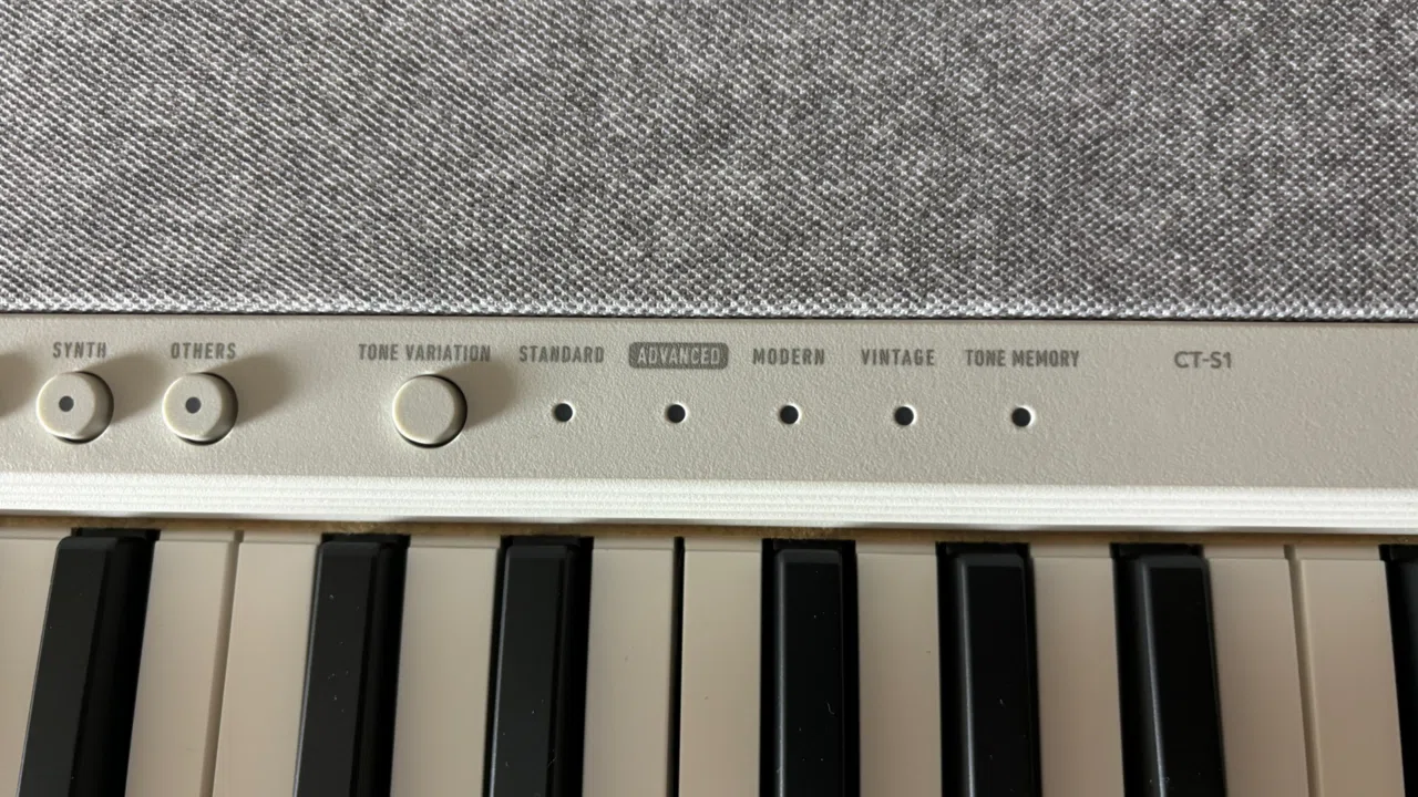 CASIOの電子キーボードCT-S1｜makoto