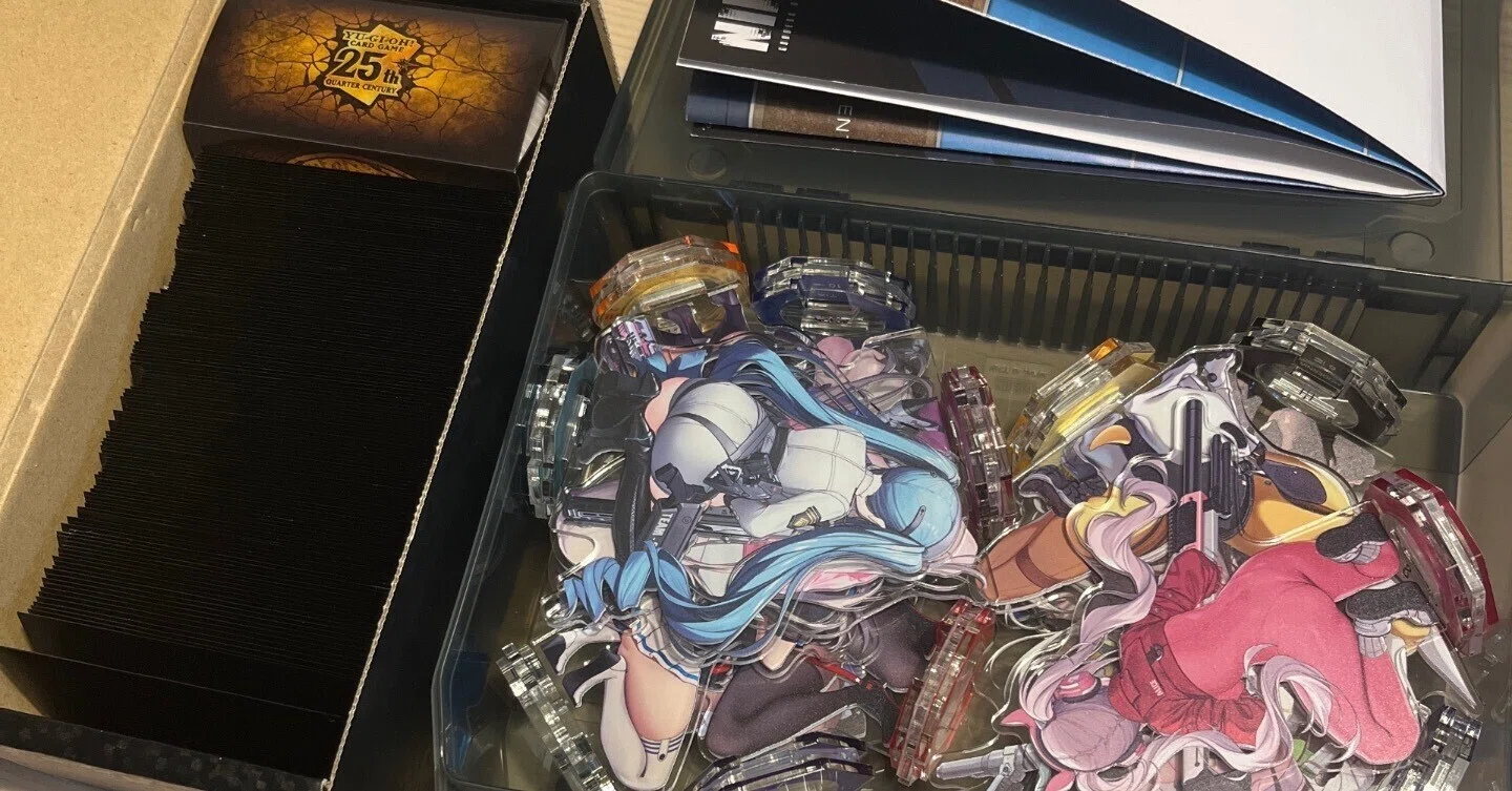 NIKKE DUEL ENCOUNTER 18種セット + 専用ケース NIKKE DUEL ENCOUNTER】持ち運び方法について考える｜穴の無い竹輪
