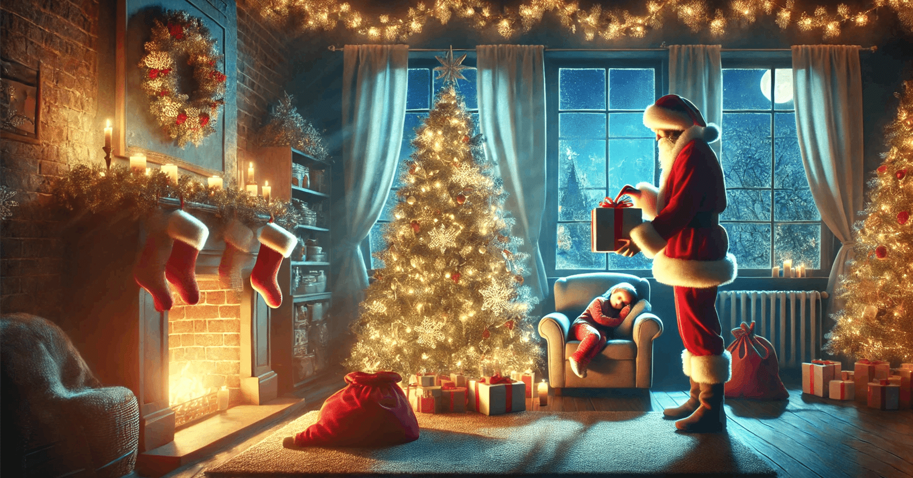 子どもがサンタクロースを信じる事に罪悪感を感じる親たち｜アルピコ24, image size:1792x938