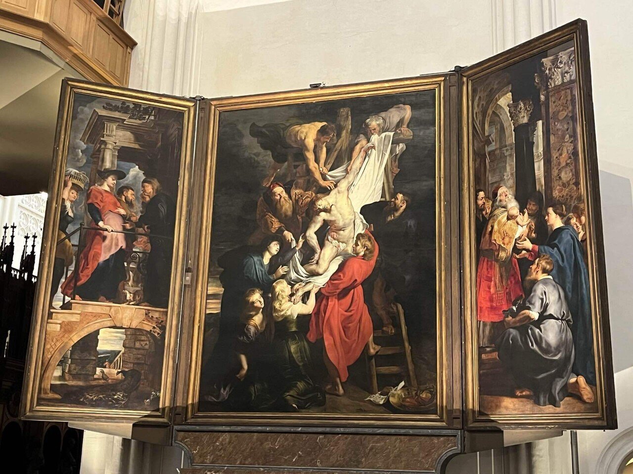 絵画色鉛筆風景画『ベルギー聖母教会』原画 絵画色鉛筆風景画『ベルギー聖母教会』原画