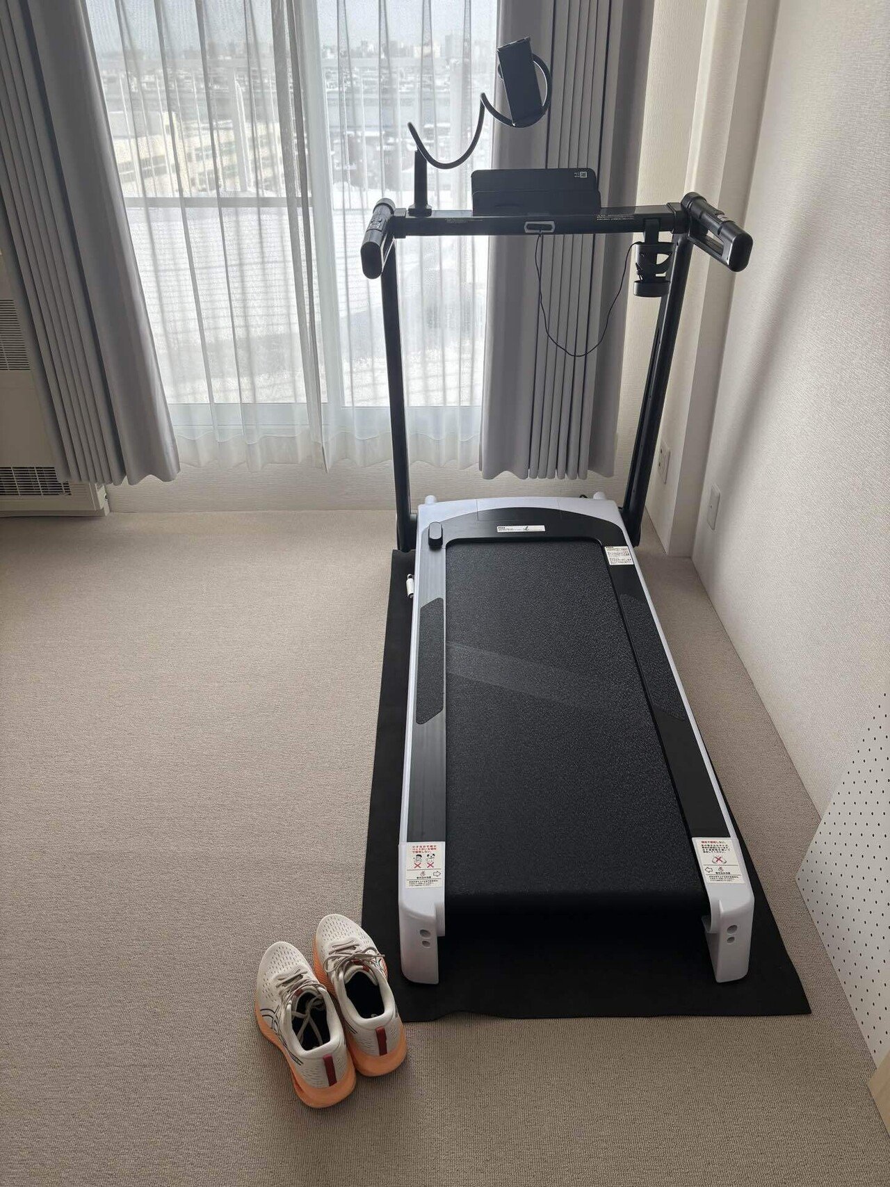 運動不足を解消するため、ランニングマシンを購入しました｜にしし