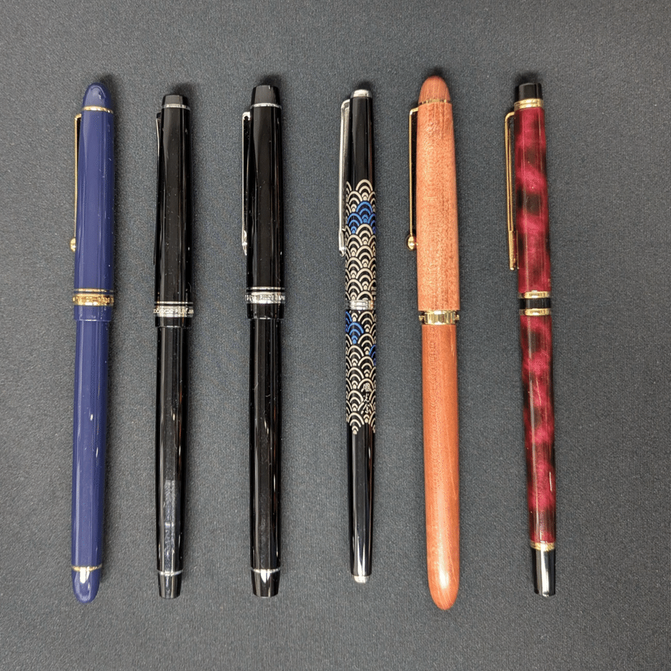 万年筆でかく｜pru