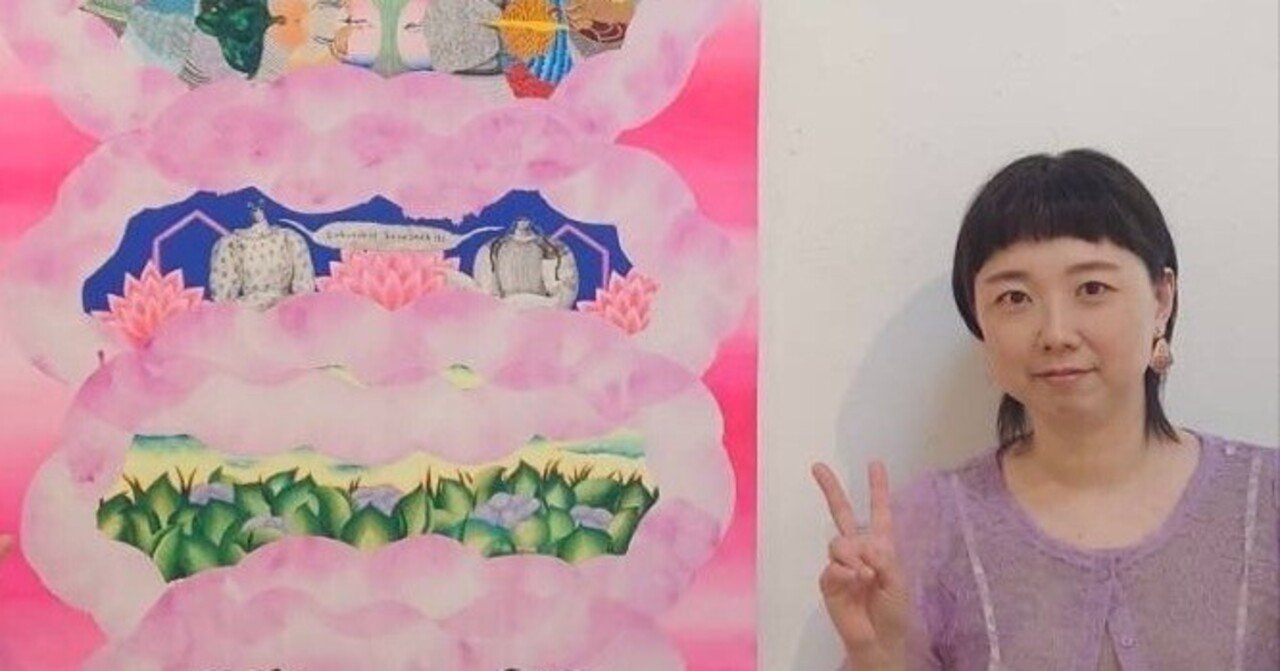 平面の中に、無限に広がる世界を描く 画家・仲 紗如美（なか さゆみ