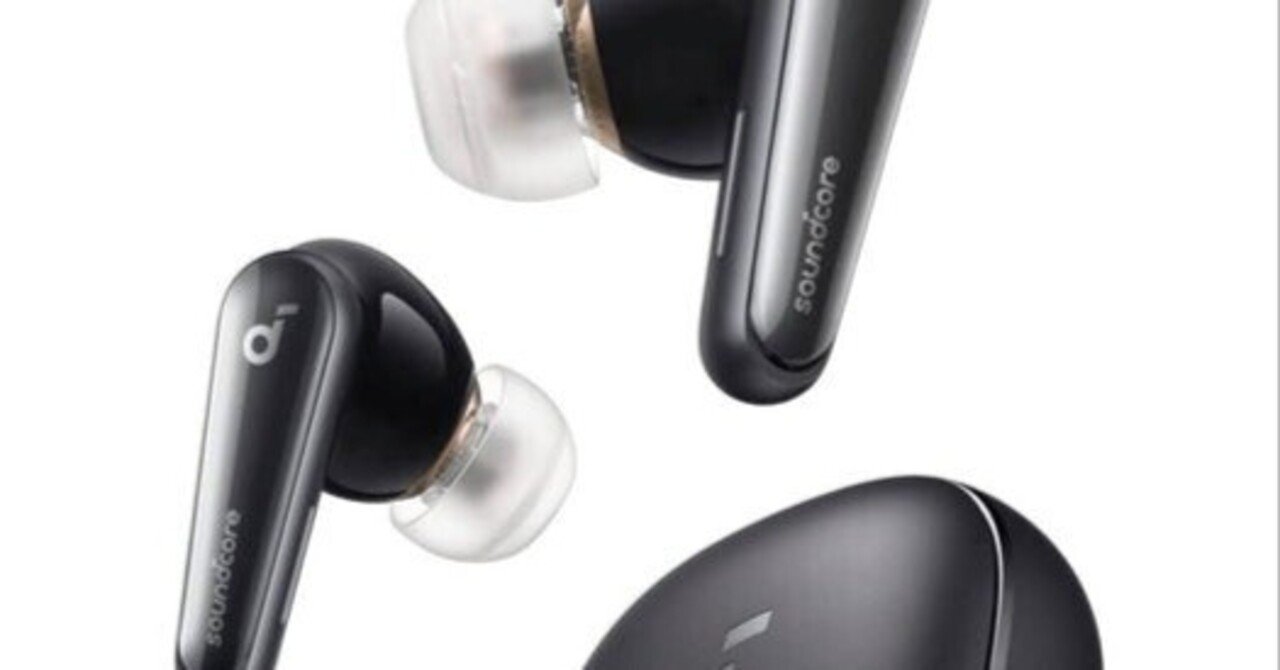 Ankerのワイヤレスイヤホン ｢Soundcore Liberty 4｣買ってもらっ