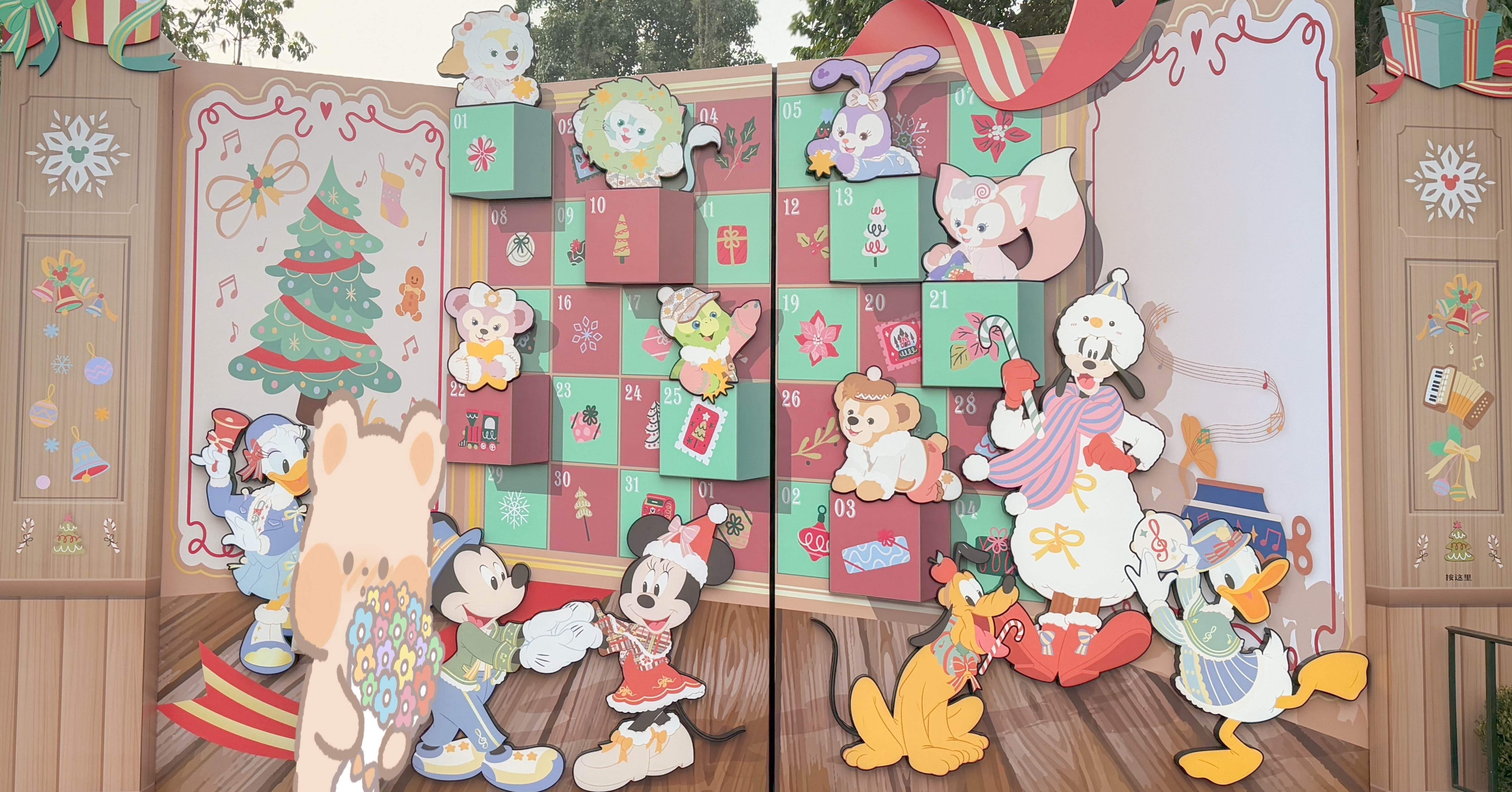 上海ディズニー14（写真スポット）｜めたたこ