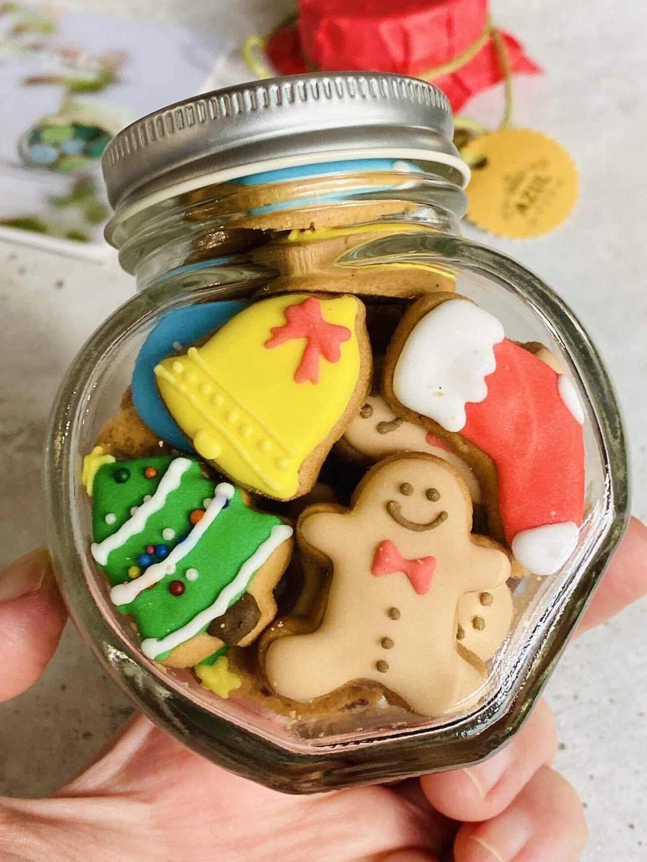 クリスマスモチーフのアイシングクッキー🎄｜Tamara