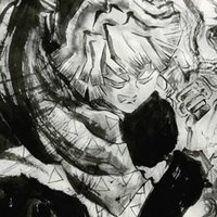 アニメキャラ水墨画part2 Yosumu 化粧品マーケッター兼墨絵師 Note
