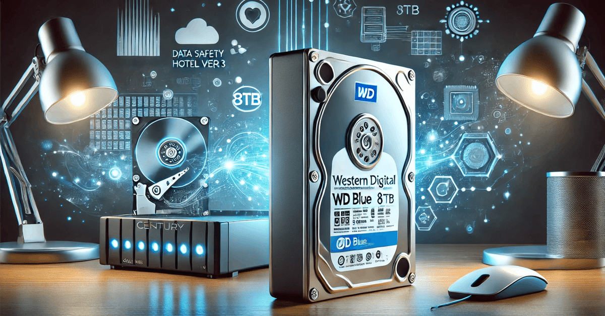 Western Digital「WD Blue 内蔵 HDD 8TB」レビュー：信頼性抜群
