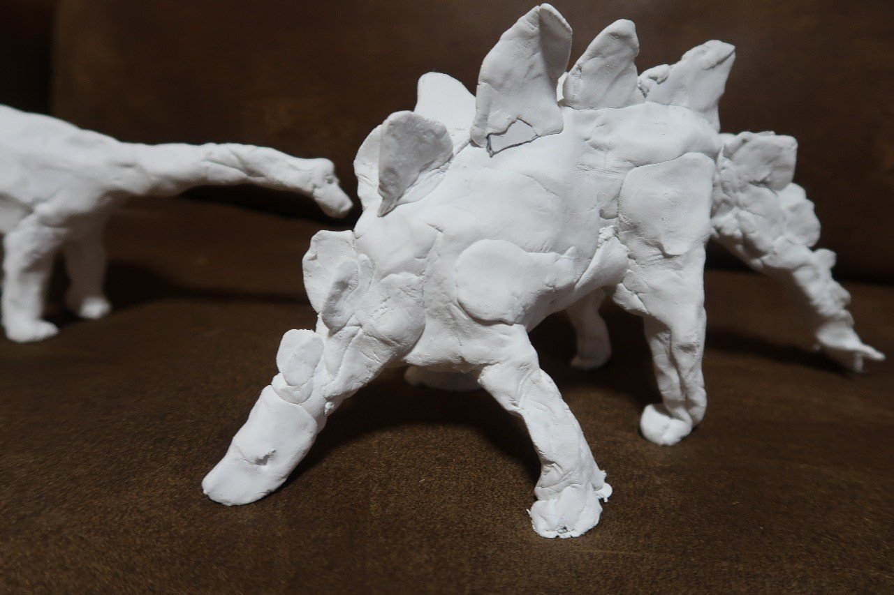 長男 年中４歳 がハマった遊び 紙粘土工作 恐竜 Kosohon 育休パパの子育て実践記 Note