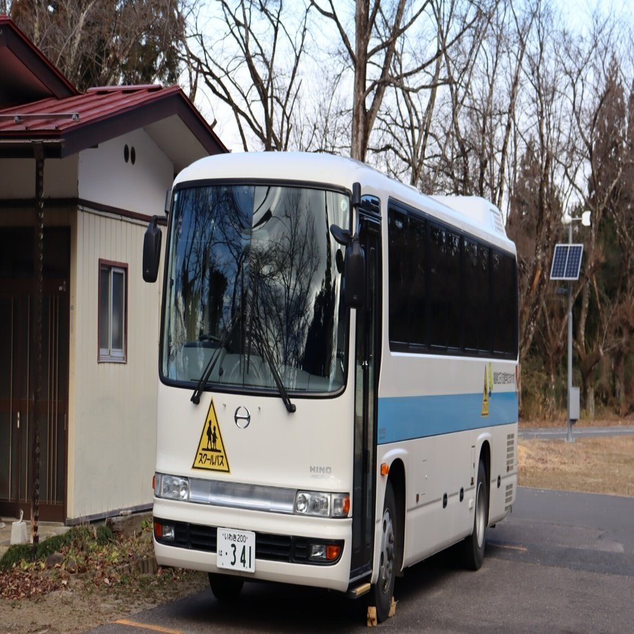 スクールバスさん、今年もおつかれさまです。｜福島県立石川支援学校