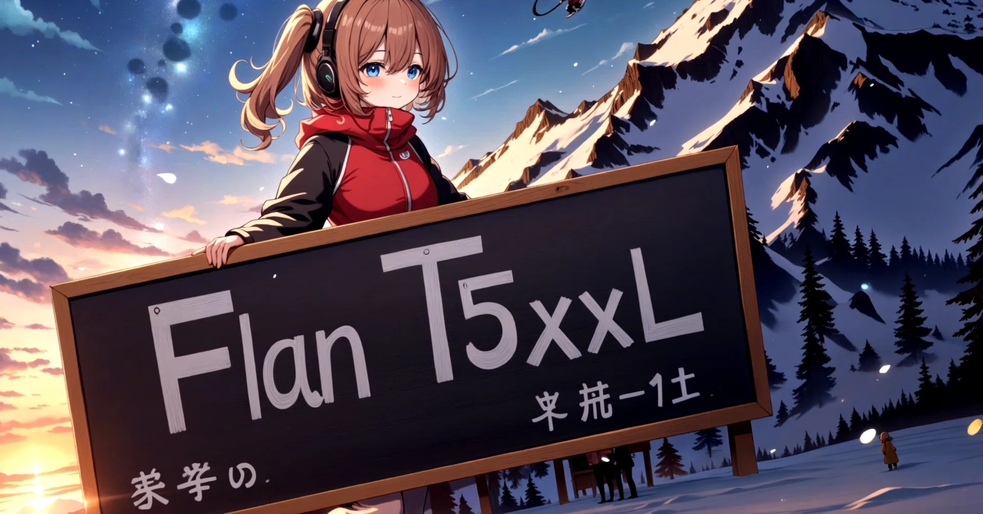 そのイラストは高画質？ 実際の数値で比べよう！ Flan-T5xxl と CLIP-L