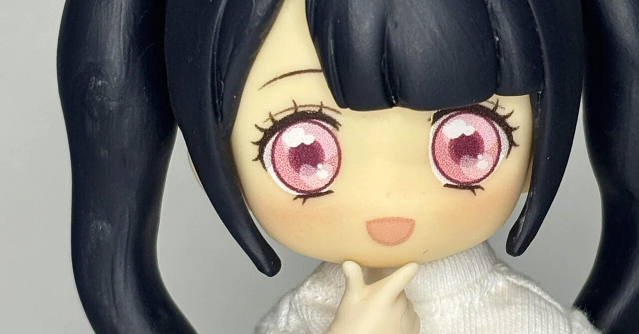 ぽしどーる制作日記② お顔が届いたよ編｜うどんさん