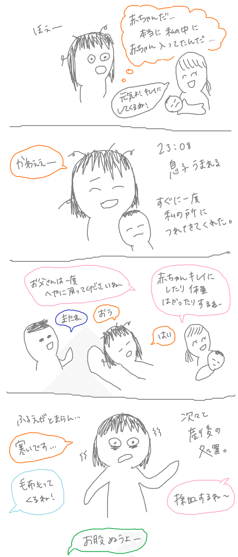 出産レポ ついに赤ちゃんと対面 産後の処置 ならきち Note 出産レポ ついに赤ちゃんと対面 産後の処置 ならきち Note