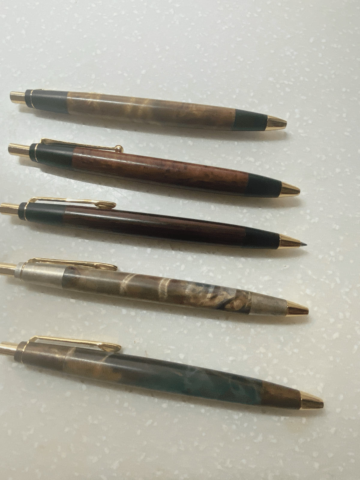 野原工芸 シャープペンシル シーオーク ※亀裂あり (工房 楔 0.5 野原工芸 シャープペンシル シーオーク ※亀裂あり (工房 楔 0.5