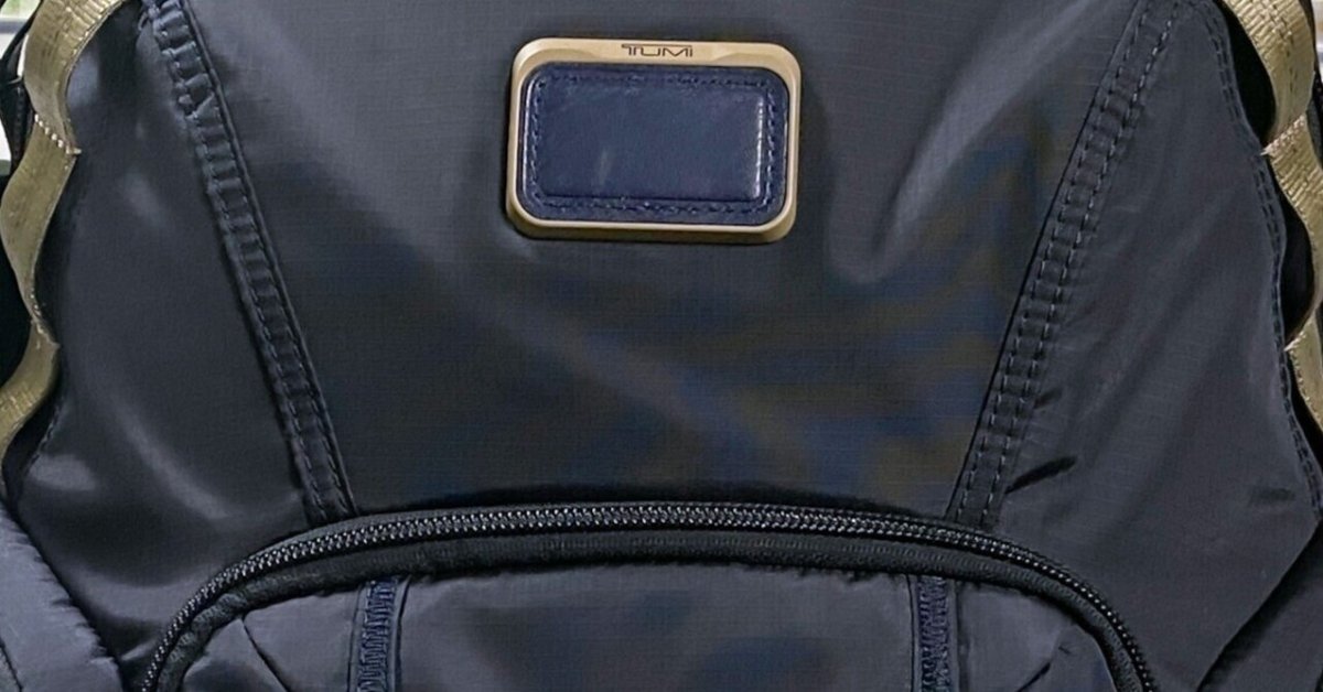 TUMI】 「ナヴィゲーション」バックパックを3ヶ月程使用した感想