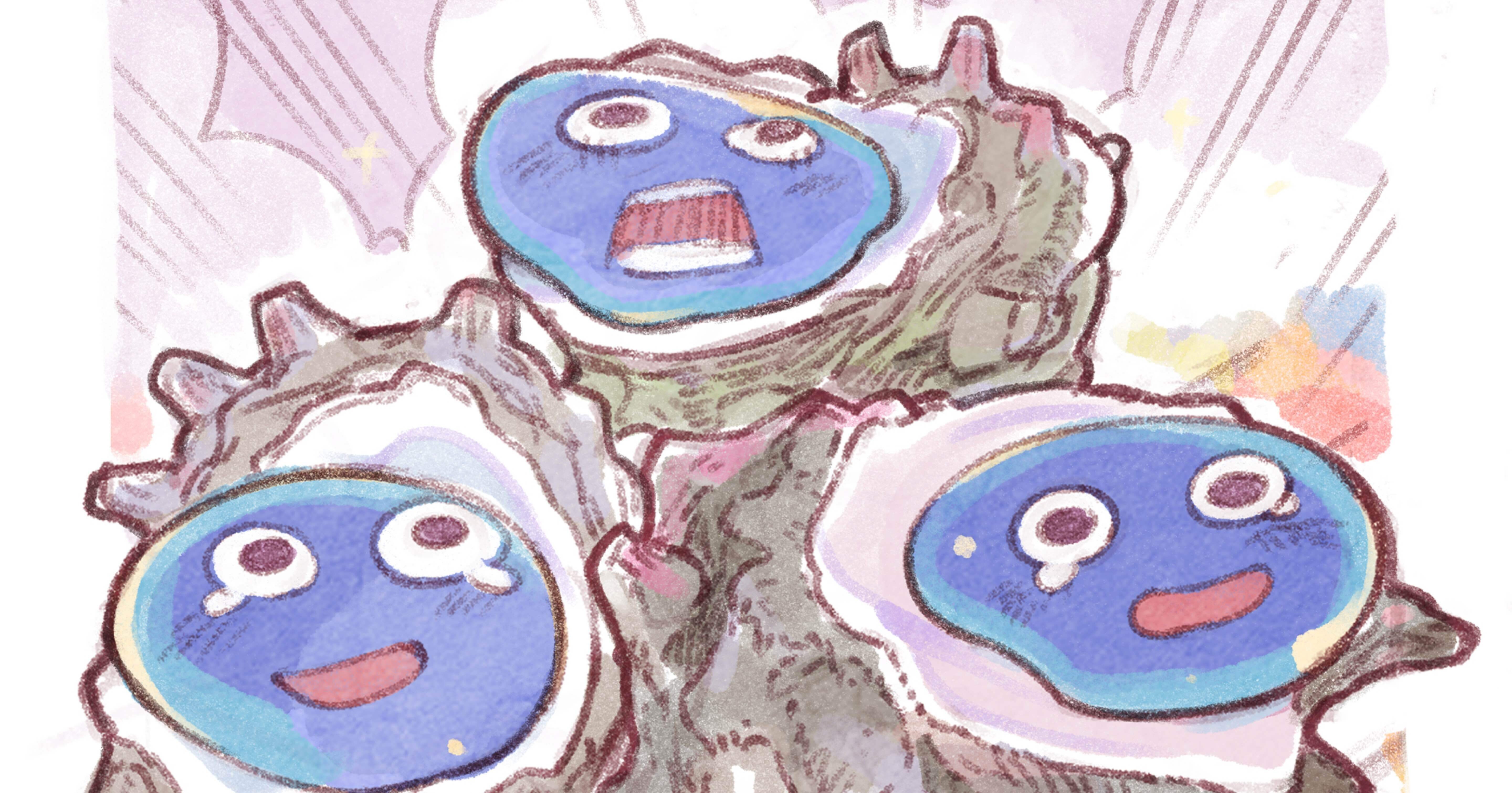 DAY2074:マリンスライムの地獄焼き/Marine slime roasted in