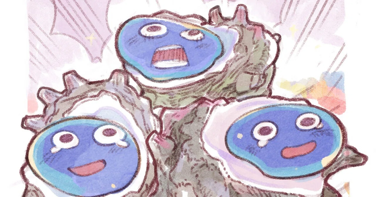 DAY2074:マリンスライムの地獄焼き/Marine slime roasted in hell