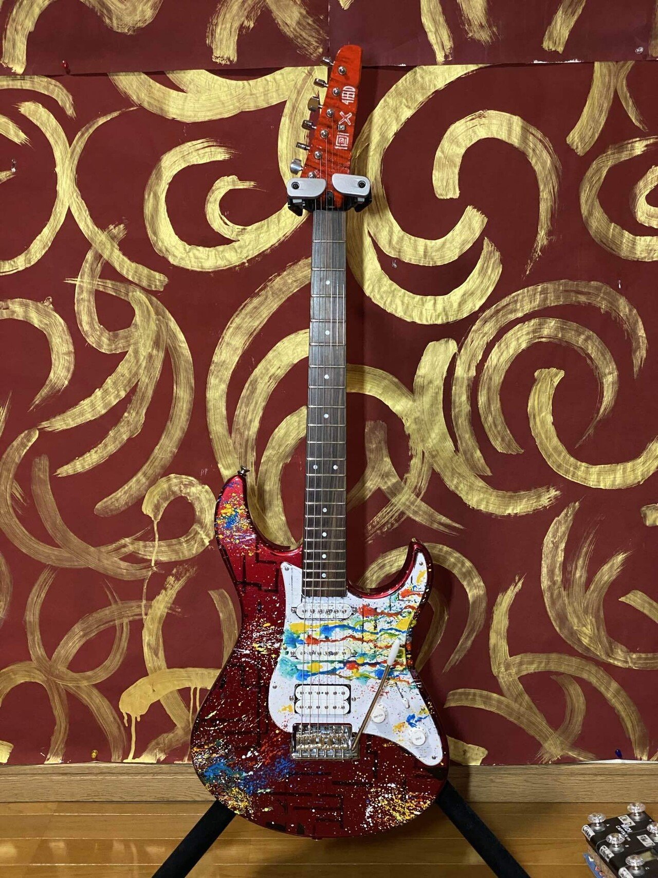 YAMAHA Pacificaを改造して自分モデルを作りました YAMAHA Pacificaを改造して自分モデルを作りました