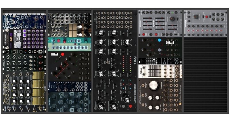 WMD performance 甦ら mixer モジュラーシンセ WMD performance 甦ら mixer モジュラーシンセ