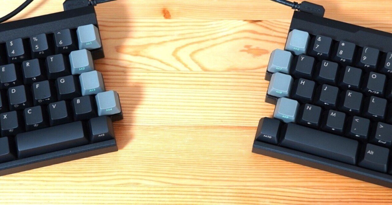 分割キーボード Majestouch Xacro M10SPを購入してみた｜W.T