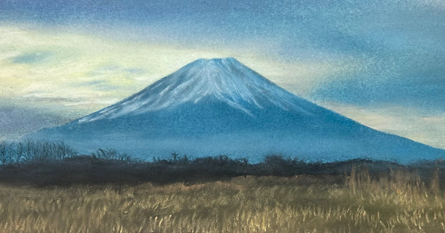 ホルベインのソフトパステルで描きました｜KAORI