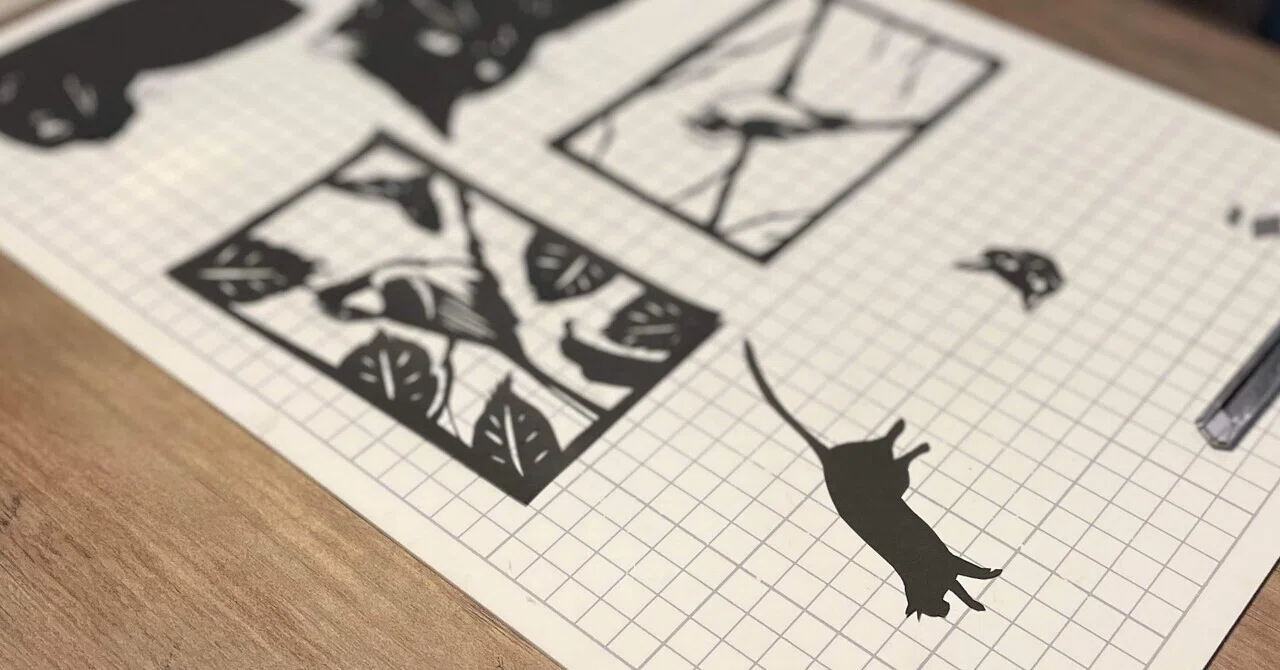 お知らせ】図案をnoteで販売します！｜切り絵作家 草太