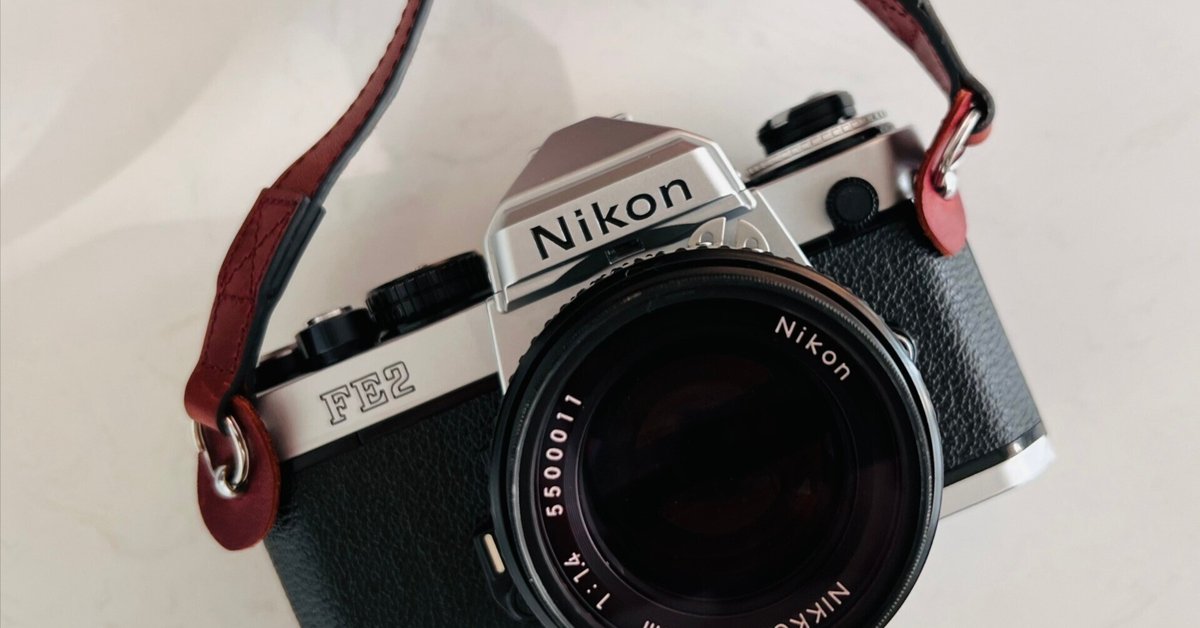 動作確認済】Nikon FE2 Black 50mm f1.4 フィルムカメラ