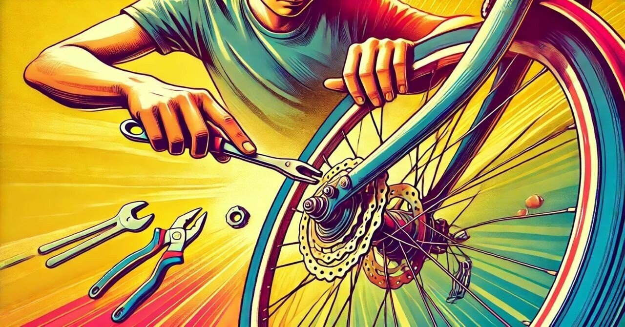 やっちゃえ！ママチャリ前ブレーキ交換DIY！｜青ねぎ太郎