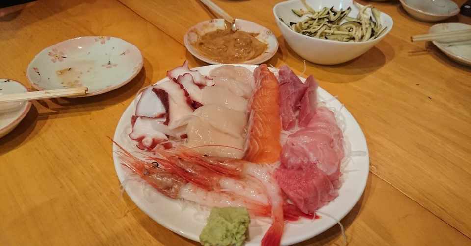 雑談 鐘ヶ淵駅の刺身の美味しいお店 いとぅ Note