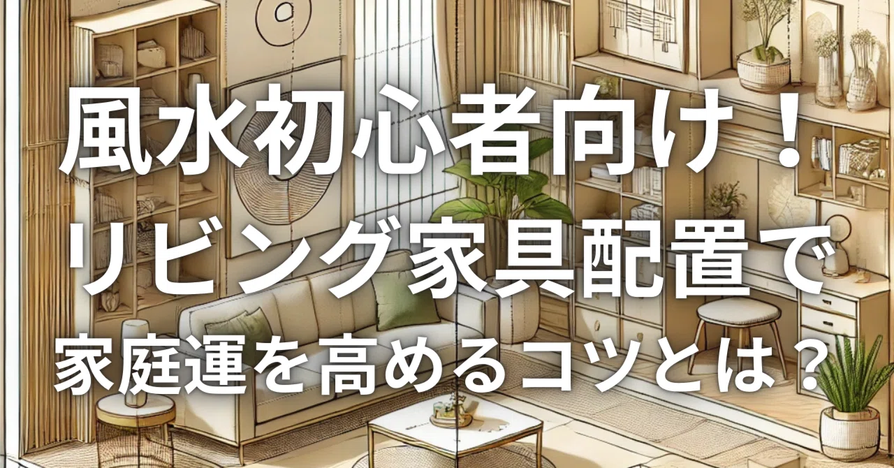 風水を取り入れて家庭運アップ！リビング家具配置のコツとは？｜130Saitohのブログ