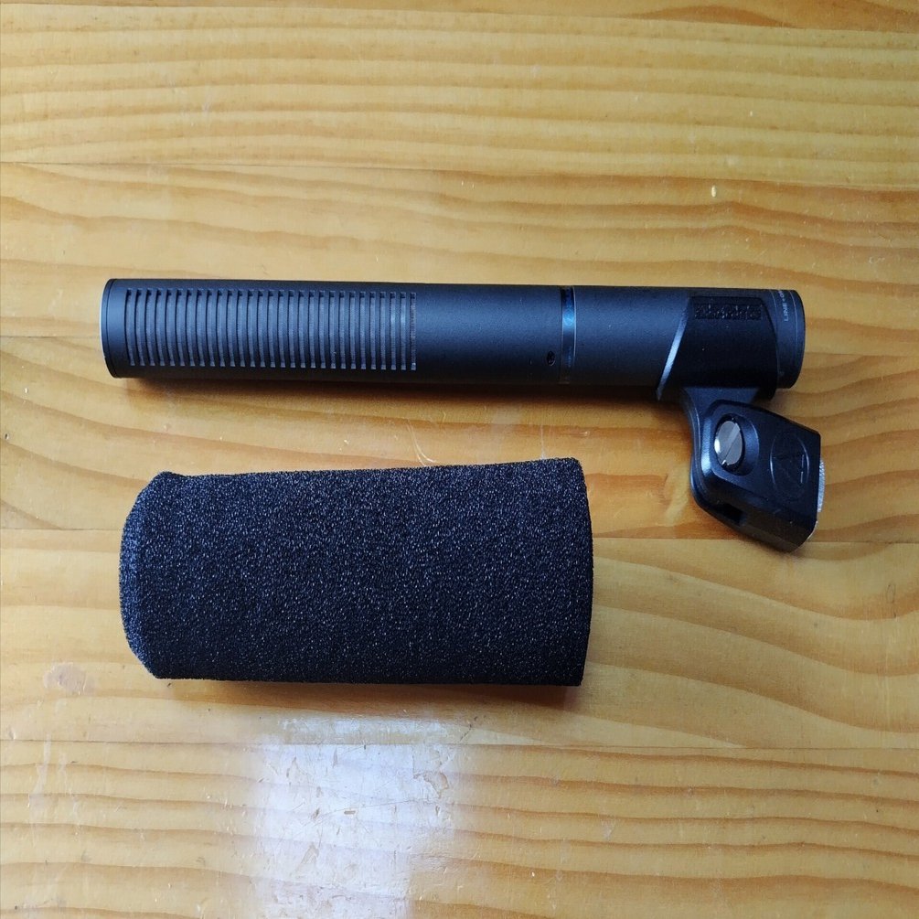 新たにショットガンマイクを導入する。｜まるこー