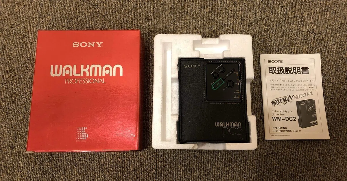 SONYといえばウォークマン！ レトロな見た目と音質がたまらない 