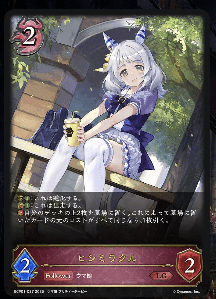 【特別セール品】 12/31、深夜1時に電撃が走って思いついた、出走ウマ娘｜こたろ シャドウバース エボルヴ