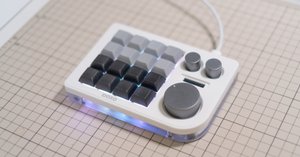 美品 DOIO KB16 ホワイト マクロメカニカルキーボード 左手デバイス DOIO KB16 レビュー！見た目・カスタマイズ性に優れたおすすめ