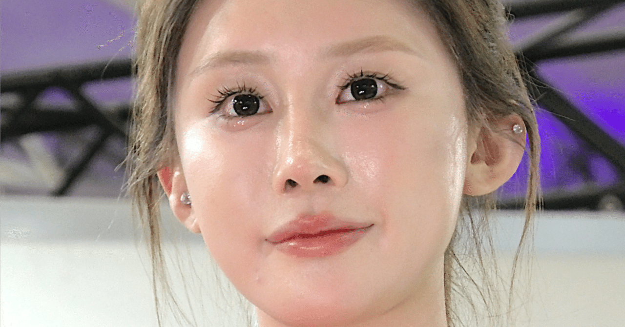 顔接写 