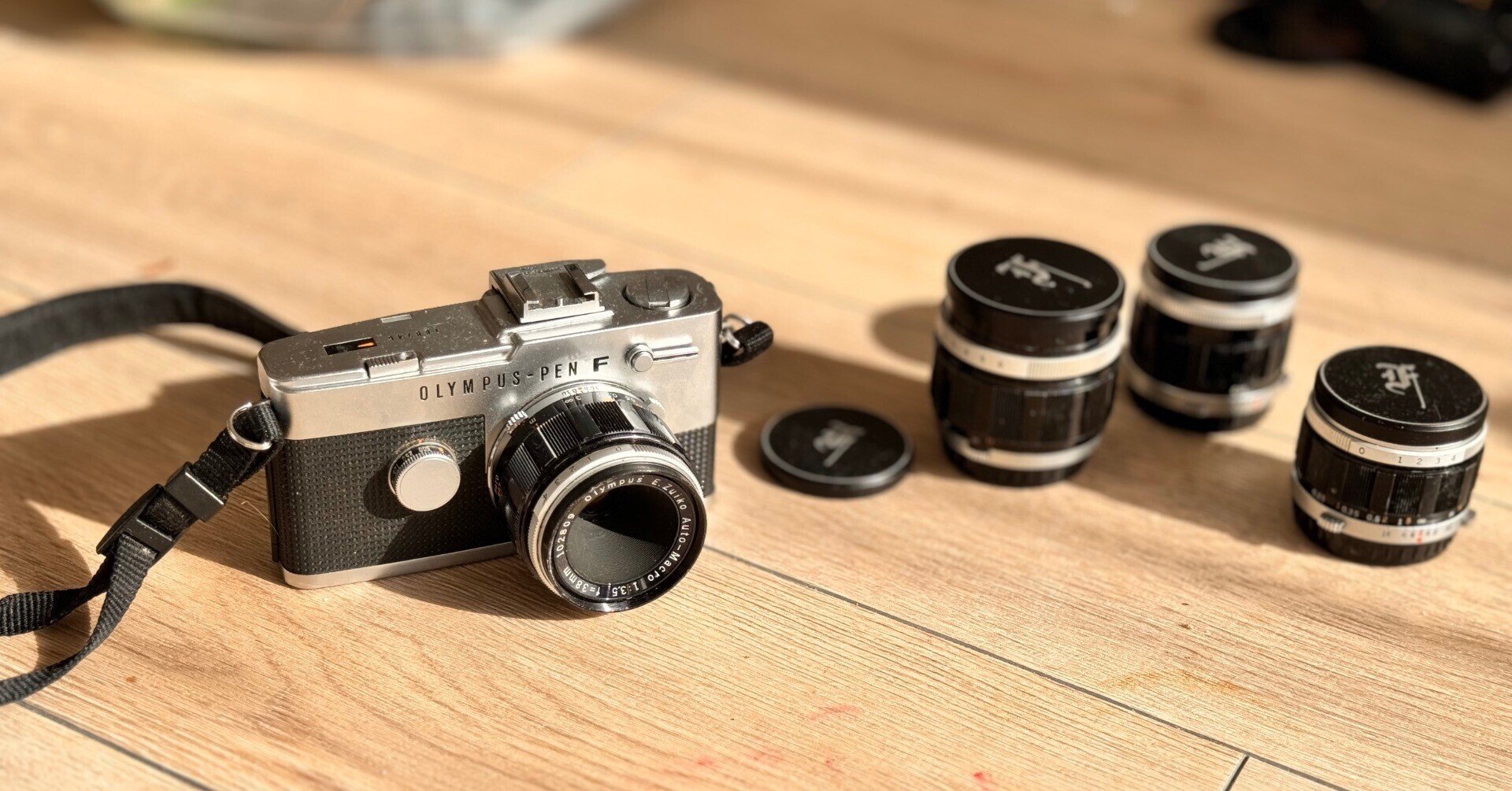 OLYMPUS フィルムカメラ PEN-F + F.Zuiko Auto-S 38mm F1.8 ▽ 4ACD9-28