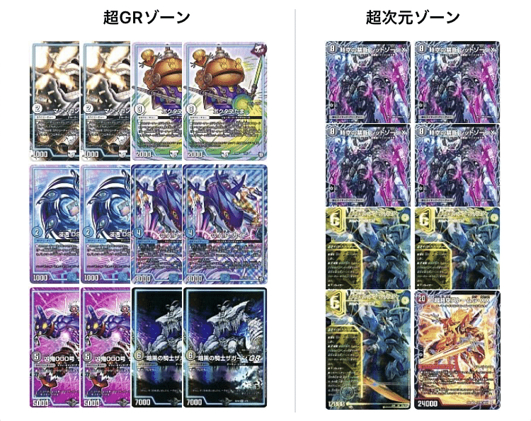ラッカバクオンソーデッキ(アドバンス)+GRゾーン付き